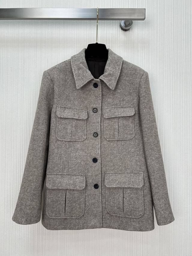 New Arrival! Lp Autumn/Winter New Arrival Vintage Style Coat, Herringbone Wool