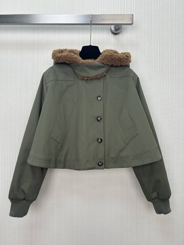 New Arrival! Loew* Fashionista Outfit! Yang Mi's Green Parka! The fleece hood i
