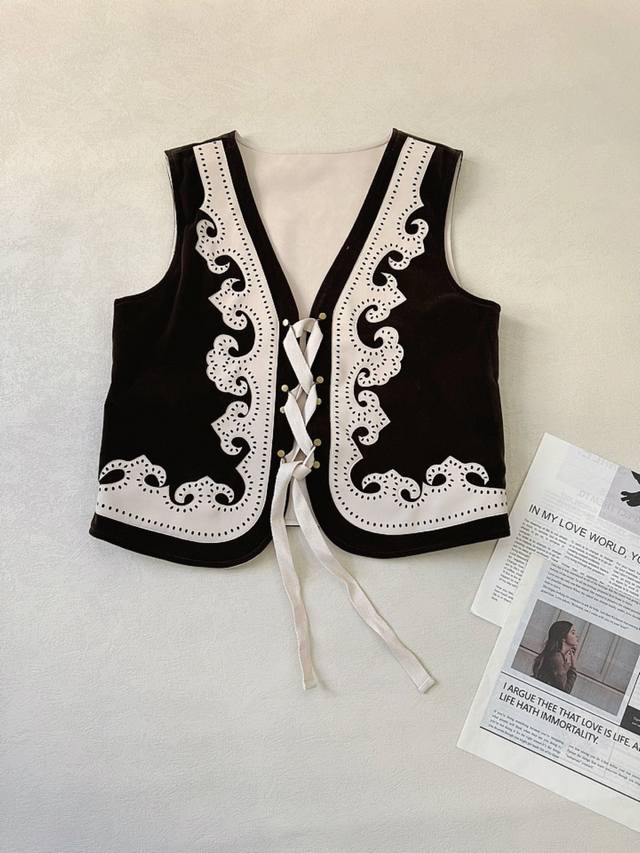 Jin Jing and Lin Xiaozhai's same style, reversible vest! A stylish vest with ju
