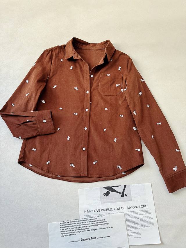 A stylish and sophisticated everyday shirt~ Sez. 25 Autumn/Winter Tomboy Fashion