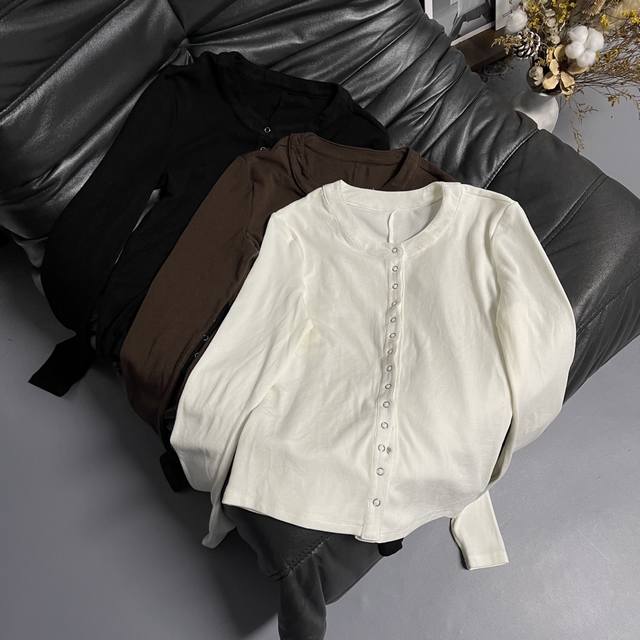 25 New Style Base Layer Autumn/Winter Versatile Style A row of small silver butt