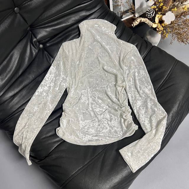 25 New Rhinestone Velvet Top Highly recommended So luxurious, made of real silk