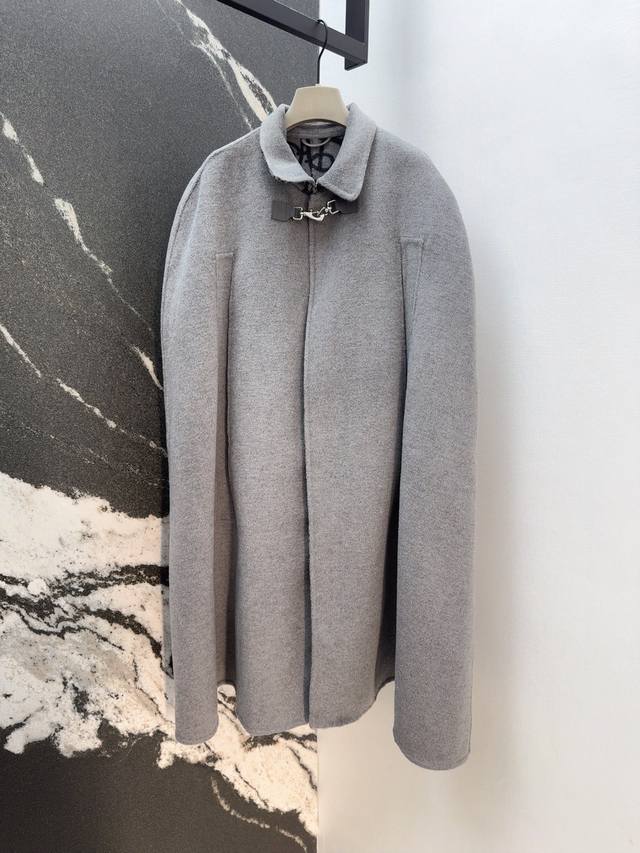 Bur 25Ss Autumn/Winter New Arrival Stylish Handmade Wool Coat - A Must-Have for
