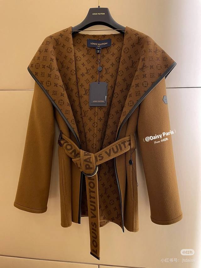 Louis*Lvjia New Exclusive Custom-Made Coat, Made with Selected Thick Fabric, Not