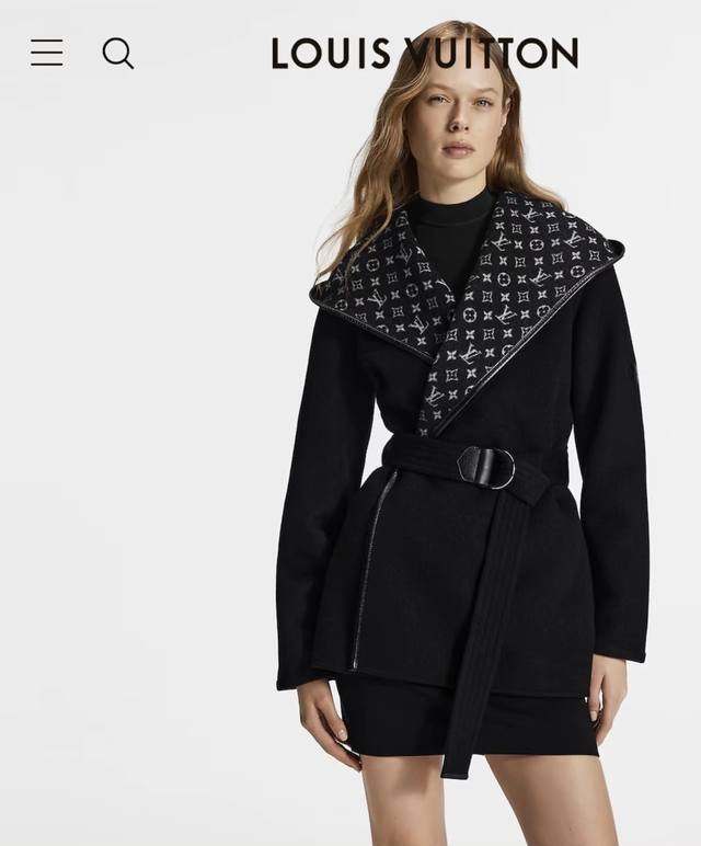 Louis*Lvjia New Exclusive Custom-Made Coat, Made with Selected Thick Fabric, Not