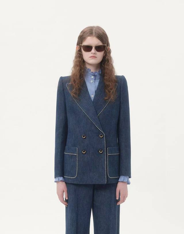 Valentin*O New high-quality Valentin custom-made lining with all-over logo jacqu