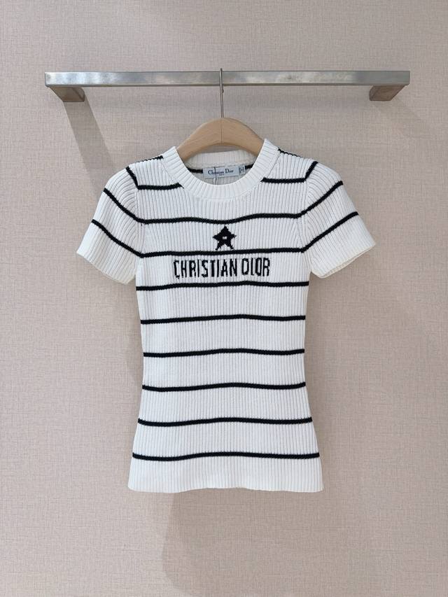 D Brand Ruwen Knitwear New Arrival Soft and breathable knit short-sleeved top, s