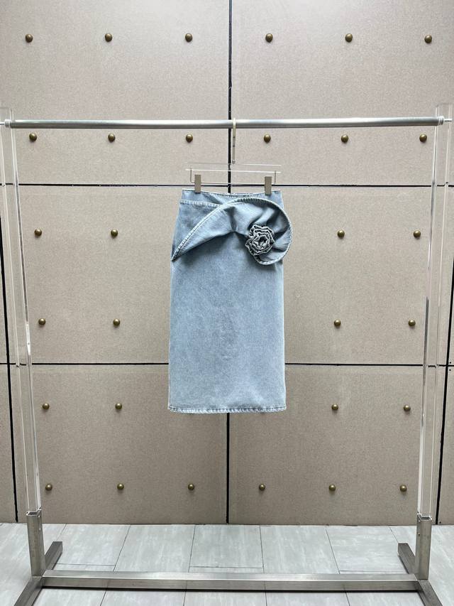 Magda Denim Cropped Skirt! Cotton Sizes 5ml DD