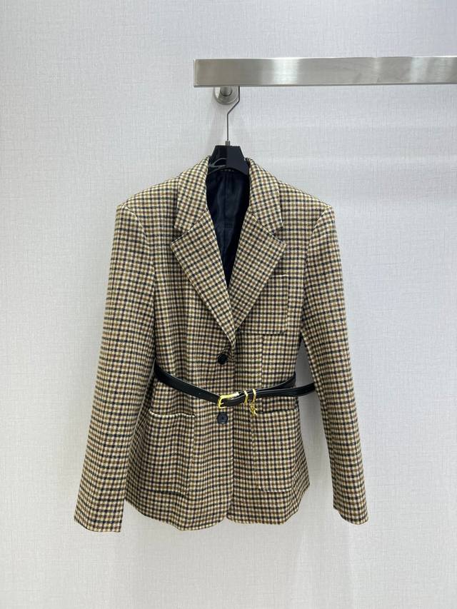 Highly recommend Ce* 2025 Early Autumn/Winter Collection New Houndstooth Lapel