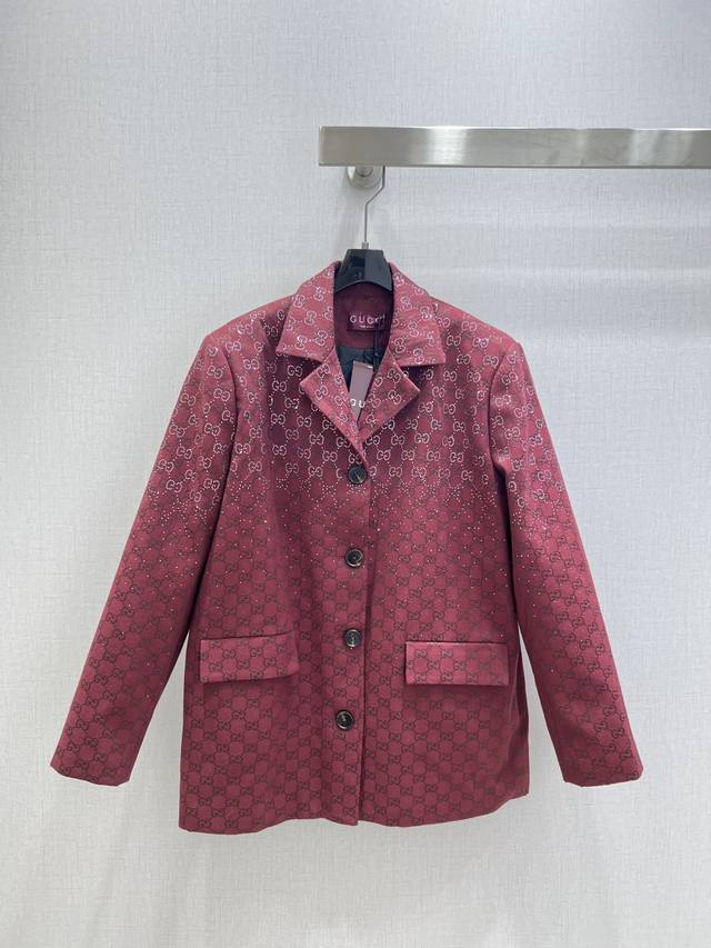 Highly recommend the GUC* 2025 Autumn/Winter new jacquard double-pocket quilted