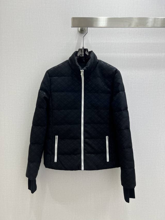 Highly recommend Cha* 2025 Autumn/Winter New Jacquard Down Jacket and Jacquard
