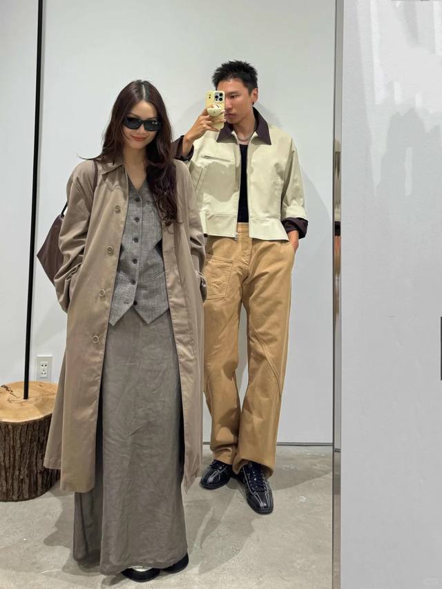 New Arrival! Latest The R 25New minimalist trench coat. Sizes: S, M, L. DDD