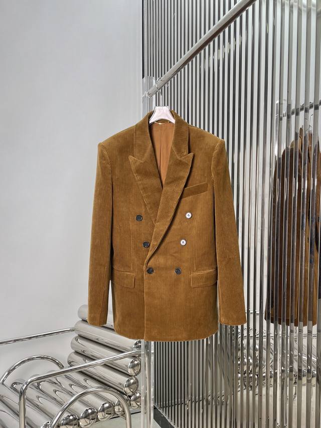 Real photos! Newest 25 New Maillard Retro Corduroy Smoking Suit. Sizes: S, M, L.