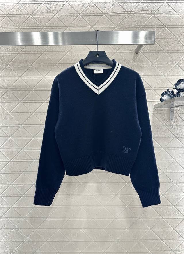 Celin*2025 New Arrival Short Knit Pullover Sweater Custom Yb wool knit material,