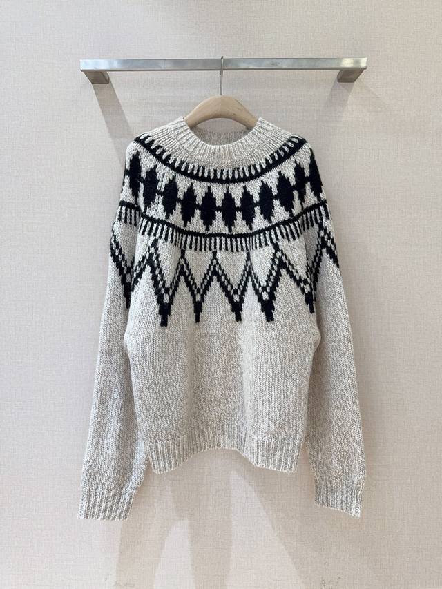 D's Fall/Winter 2025 New Arrival. Featuring a black and white jacquard weave, a