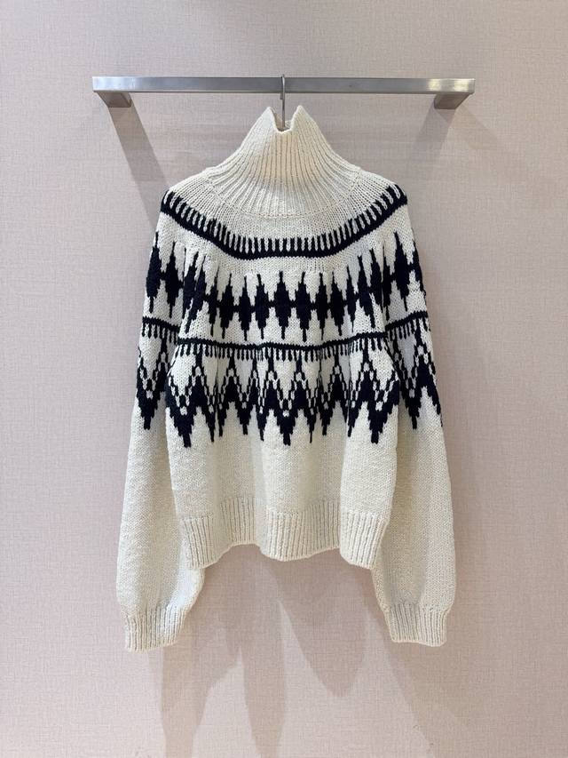 D's Fall/Winter 2025 New Arrival Featuring a retro Fair Isle jacquard weave and