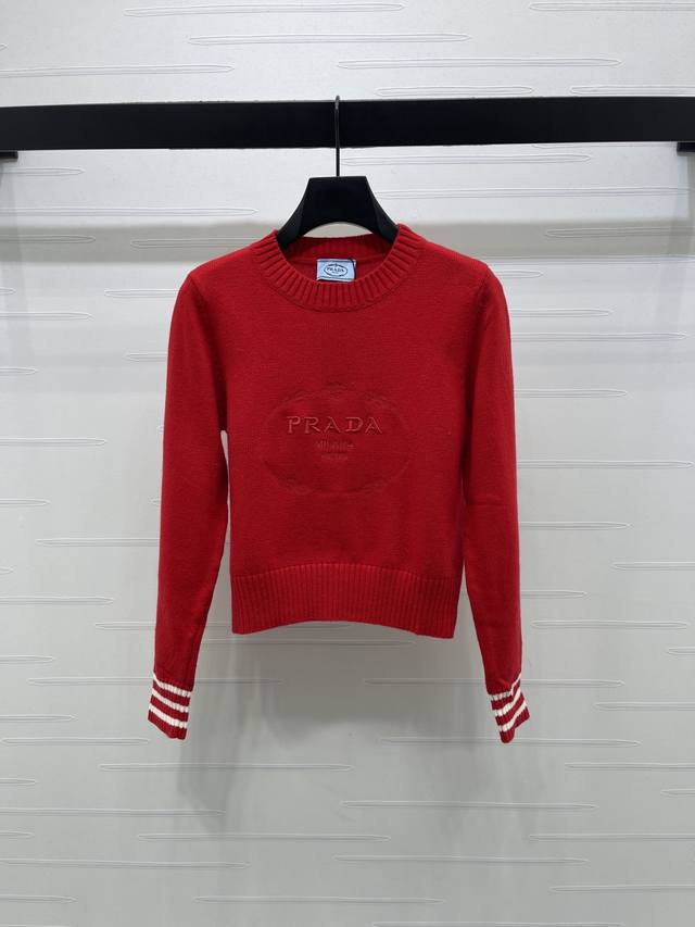 New Arrival! High-Quality Original Prad* 2025 Autumn/Winter Collection! Logo Pul