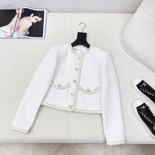 High-end and elegant C brand 25Ss Autumn/Winter latest double-pocket decorative