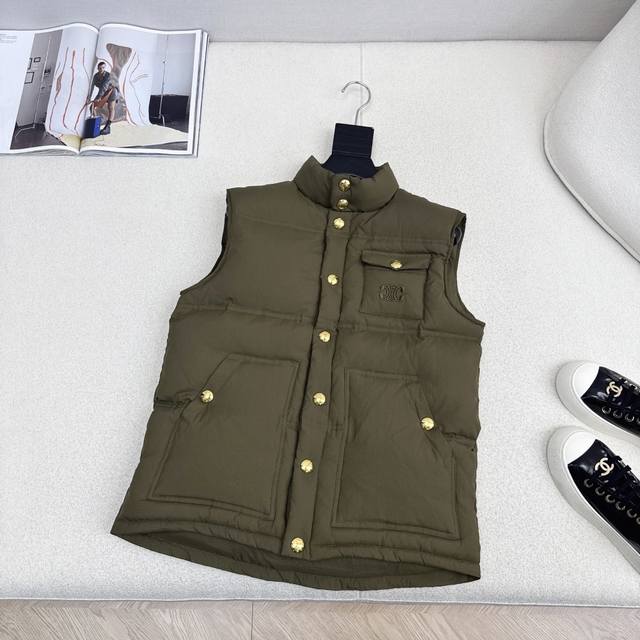 Ce 25Ss Autumn/Winter New Arrival Triumphal Arch Embroidered Pocket Decoration S