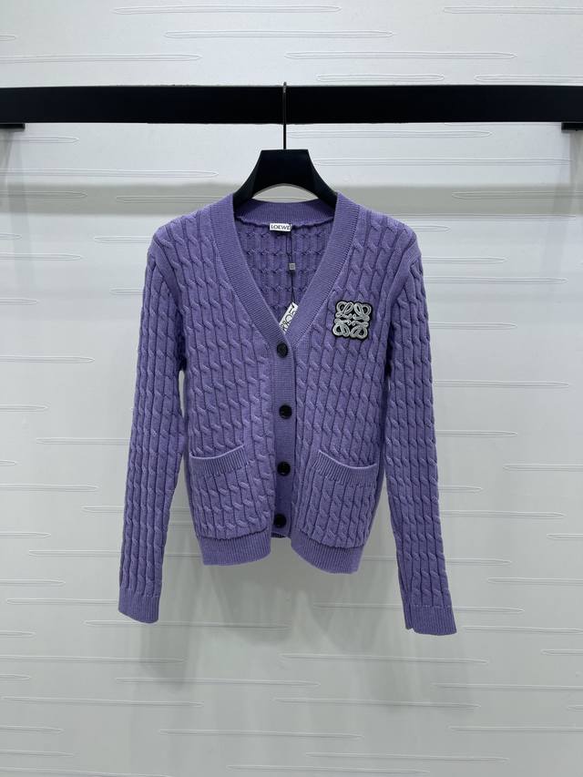 New Arrival! High-Quality Original Loew*2025 Autumn/Winter Collection! Cable Kn