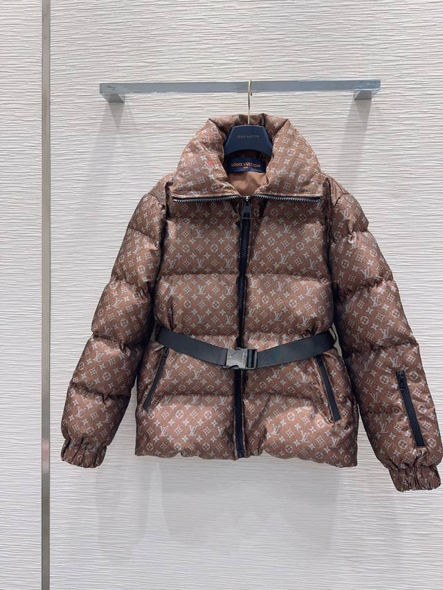 Louis Vuitto* 2025Fw New Down Jacket, White Goose Down, Excellent Overall Warmth