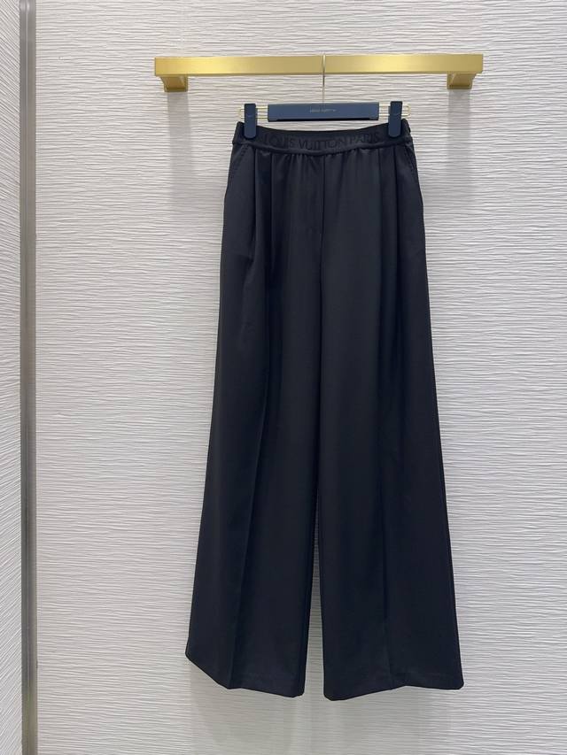 Louis Vuitto* 2025Fw New Style Simple and Elegant Trousers. Made of very high-qu