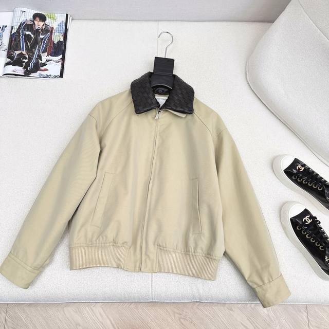 Long-term Barn style fashionable outfit Bv 25Ss Autumn/Winter latest woven lapel
