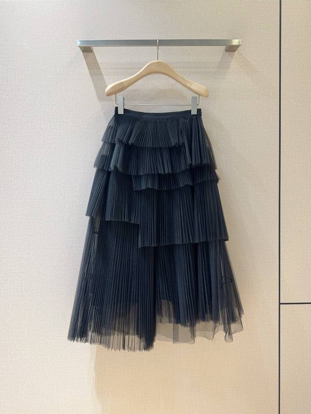 D Brand New Versatile Midi Skirt Recommendation Custom-made silhouette tulle mat