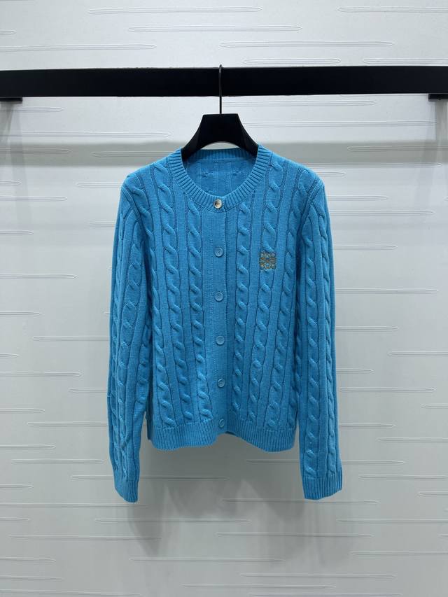 New Arrival! High-Quality Original Loew*2025 Autumn/Winter Collection! Crew Nec