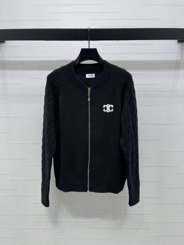 New Arrival! High-Quality Original Celin 2025 Autumn/Winter Collection! Crew Ne