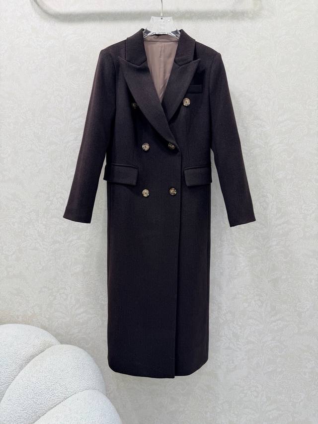 Dio*25 Autumn/Winter New Classic Suit Collar Wool Coat. Made of 100% sheep wool,