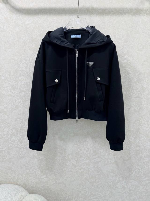 prad* 2025 New Style Hooded Roman Cotton Jacket. This jacket is incredibly diffi