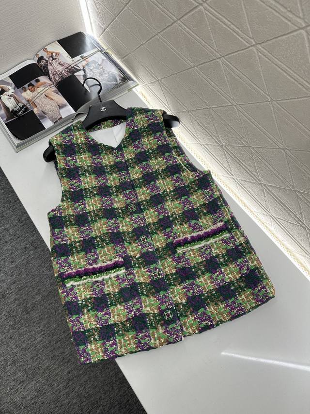 Chane*2025 New Arrival Woven Dress Vest 25Coco Ski Series# Custom Yb Imported co