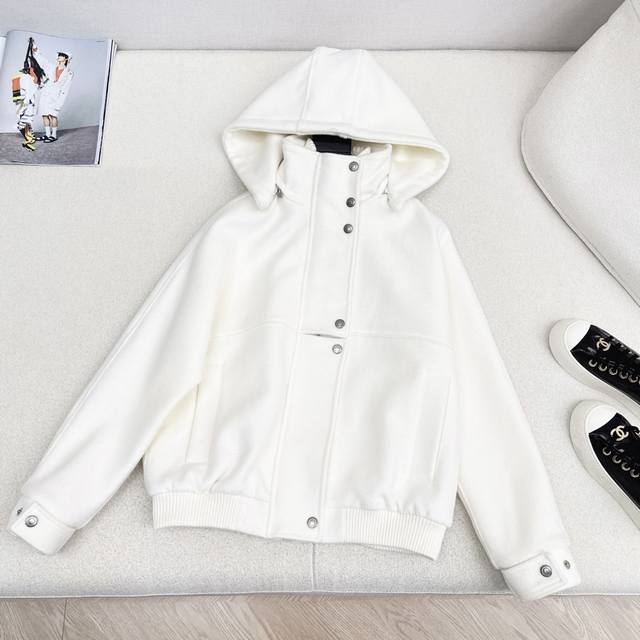 Exclusive First Release Lp30Ss Autumn/Winter Newest Heavyweight Wool Hooded Coat