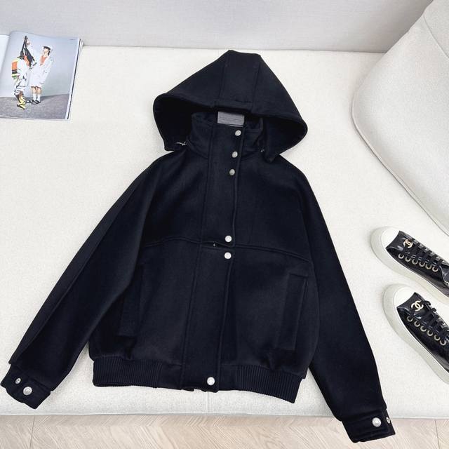 Exclusive First Release Lp30Ss Autumn/Winter Newest Heavyweight Wool Hooded Coat