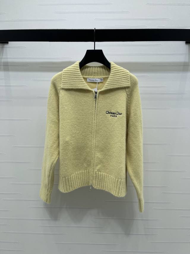 New Arrival! High-Quality Original Dio* 2025 Early Autumn Collection! Lapel Zip