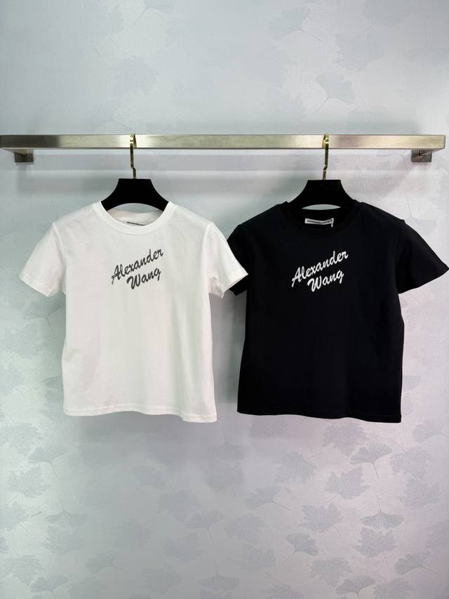 Ale*26 Early Spring New Arrival Rhinestone Logo Short-Sleeve T-Shirt. The rhines