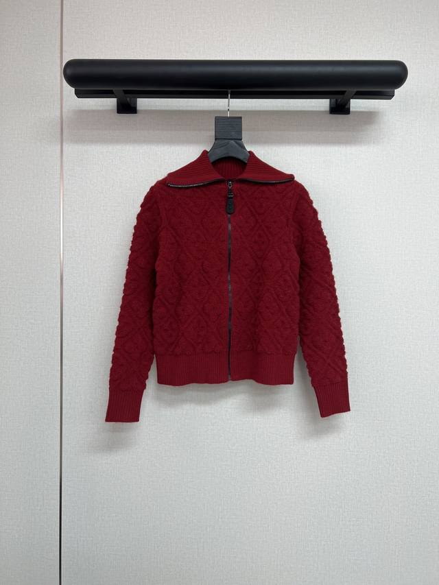 High-quality Louis Vuitton V2025 Winter Collection Super beautiful jacquard kni