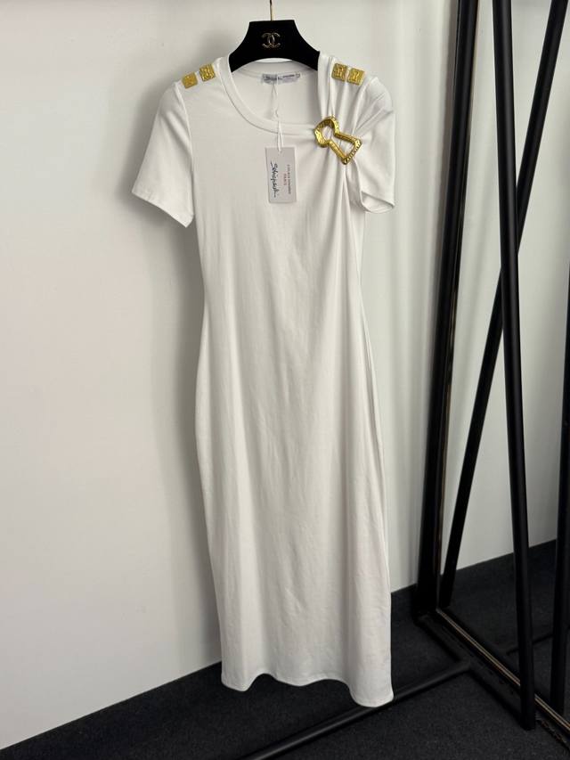 Style No. 20257873 Schiaparelli *New Metal Keyhole Cuff Pin Shoulder Metal Buck