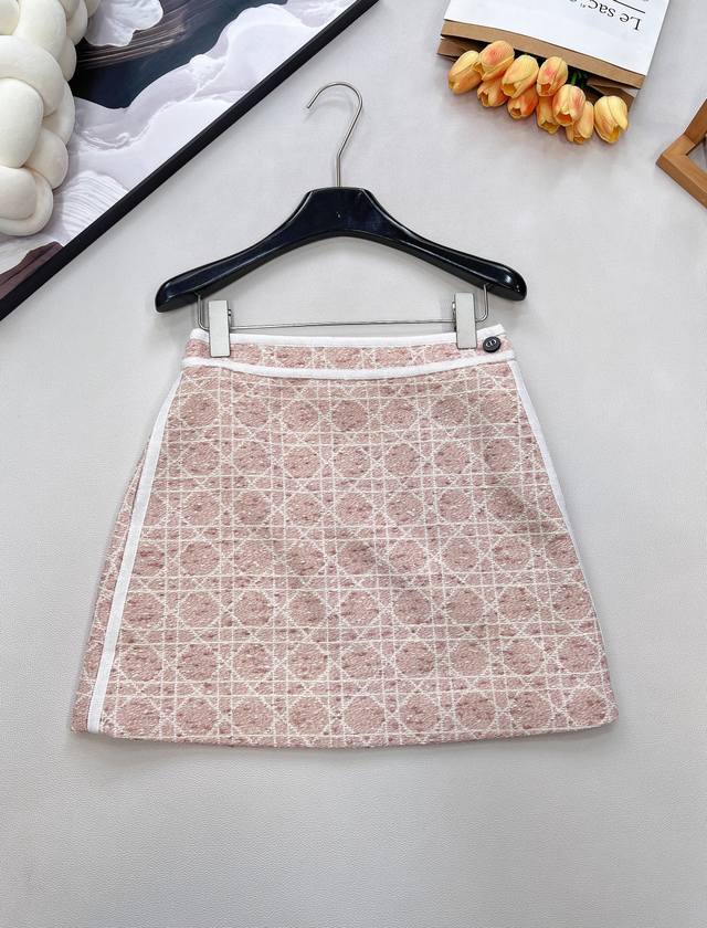 Dior Lady Dior Tweed Suit Skirt, a classic reimagined with an elegant twist. Cra