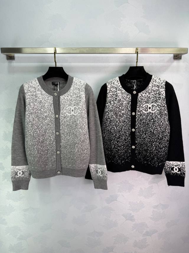 Ch*2025 Autumn/Winter New Cardigan, Custom Wool Material, Time-consuming and Lab