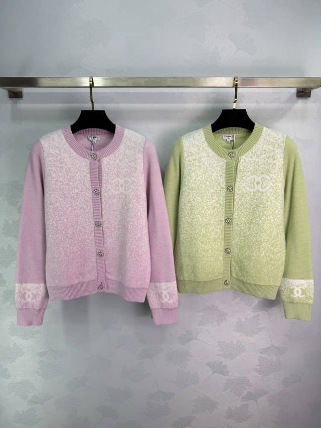 Ch*2025 Autumn/Winter New Cardigan, custom-made wool material, time-consuming an