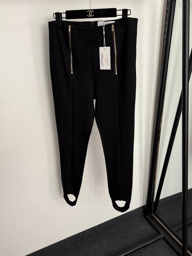 Style No. 20257880 Schiaparelli* New Double Zipper Pocket High-Waisted Elastic