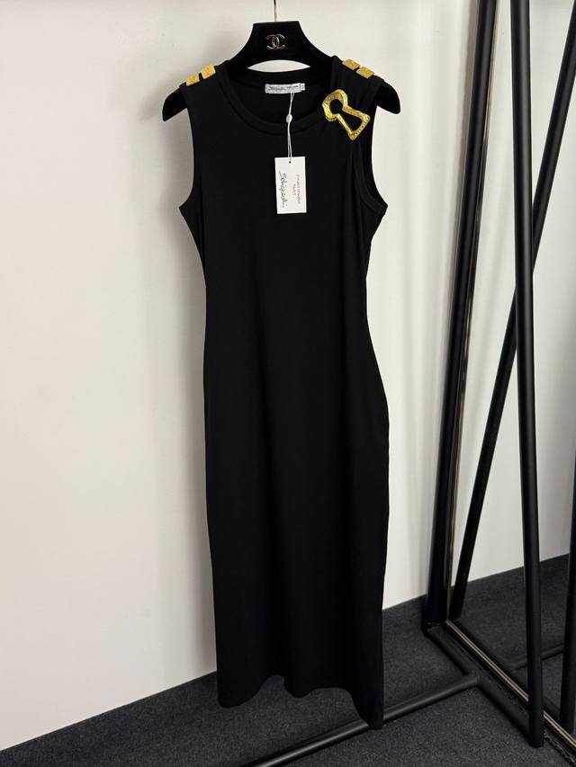 Style No. 20257882 Schiaparelli* New Metal Keyhole Cuff Pin Metal Buckle Decora