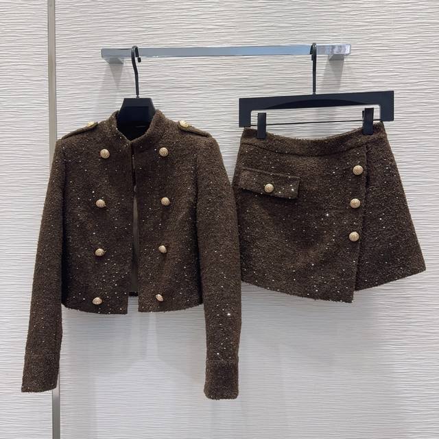 Balmai*N2025Fw New style suit, classic design, I fell in love at first sight. Th