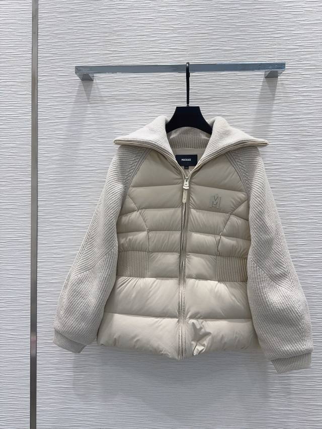 Mackag*E 2025Fw New style wool and cashmere down filling, excellent overall warm