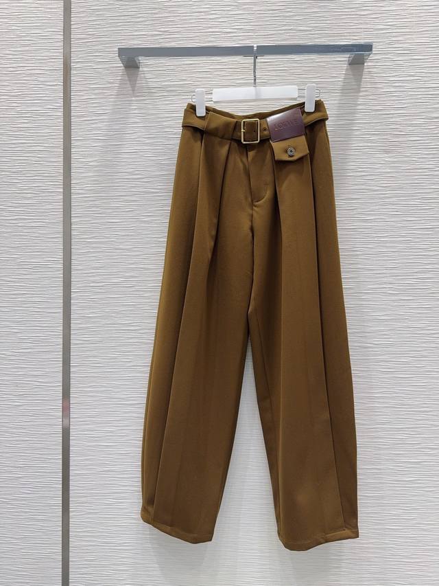Loe W*E2025Fw New style trousers. Very high-quality imported material. Look clos