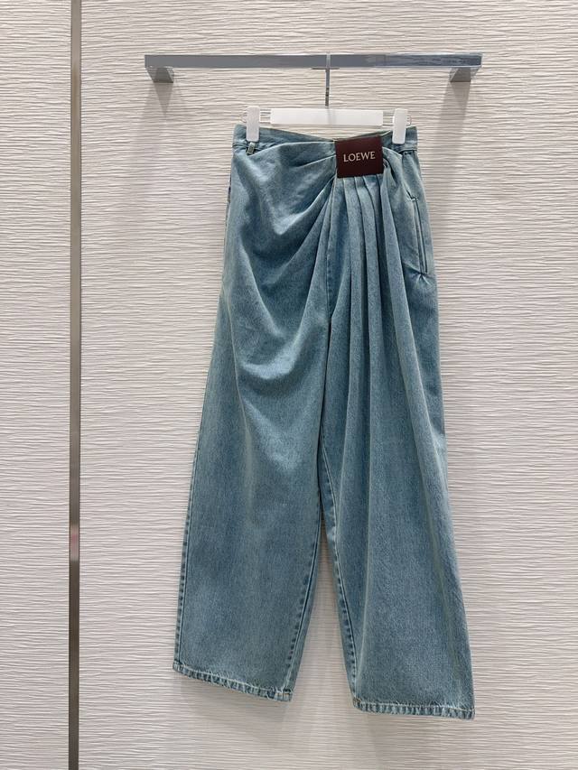 Loe W*E 2025Fw New High-Version Denim - Super Trendy New Denim Fermented Wash wi