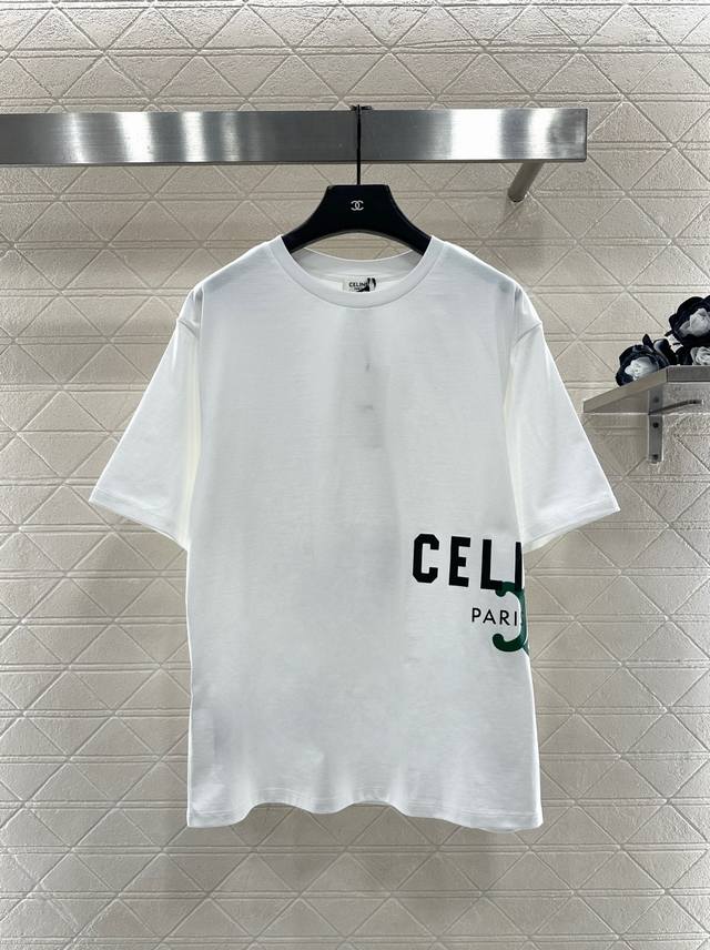 Celin*2025 New Arrival Crew Neck Printed Logo Custom Yb Original 100% Cotton Mat