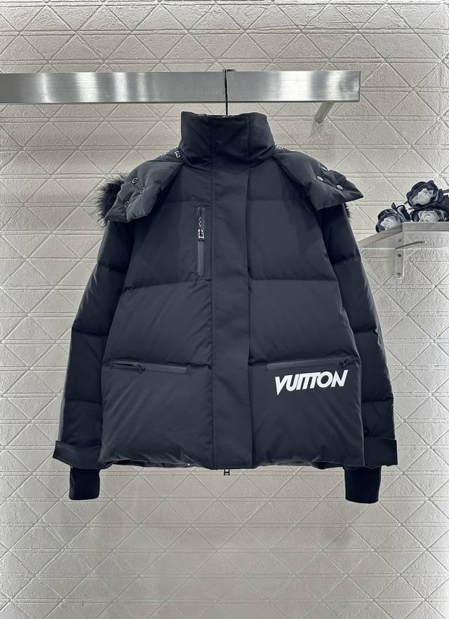 Louis Vuitto*2025 New Arrival Detachable Hooded Down Jacket 25 Ski Series# Custo